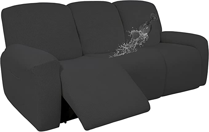 Spandex cover recliner sofa