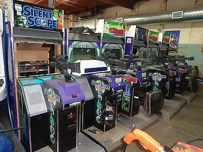 silent scope Retro Amusement Coin Operated shooting Video Arcade